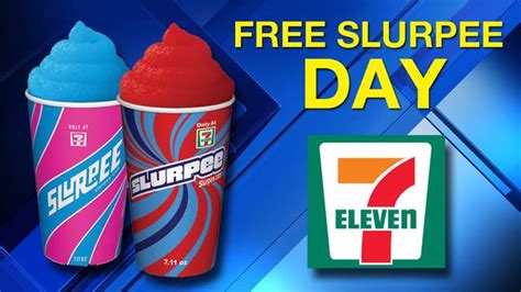 Today, 7/11, is Free Slurpee Day at all 7-Eleven stores